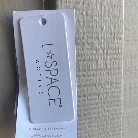 L*Space Wyatt Racerback Sports Bra in Color Putty Size: L NWT - Picture 10 of 14